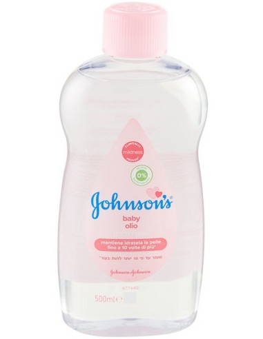 Johnson's Baby Olio 500ml - Classico - Idrata Fino A 10 Volte In Piu'